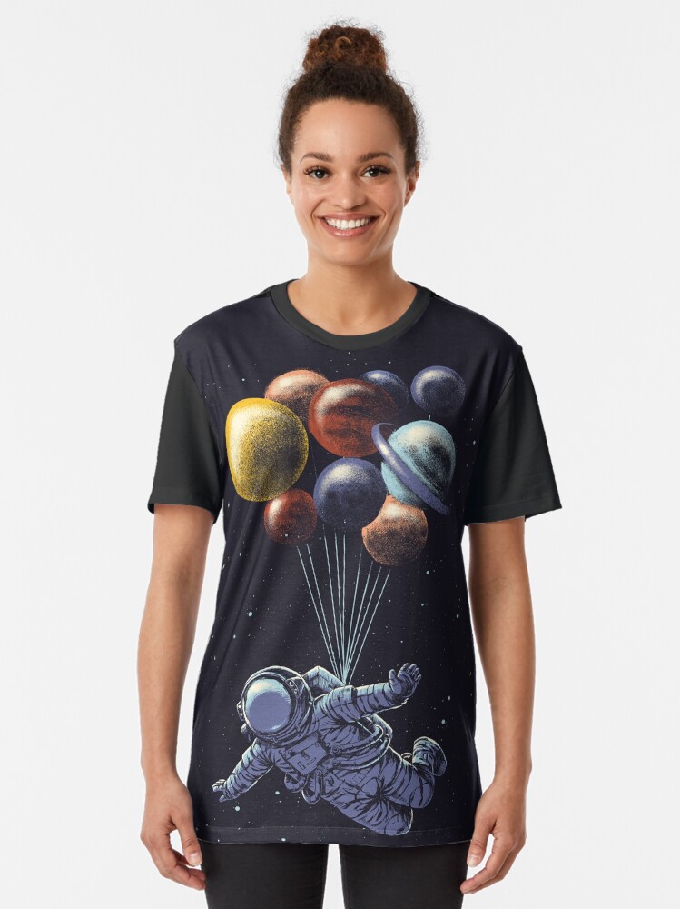 Alternate view of Space Travel Graphic T-Shirt