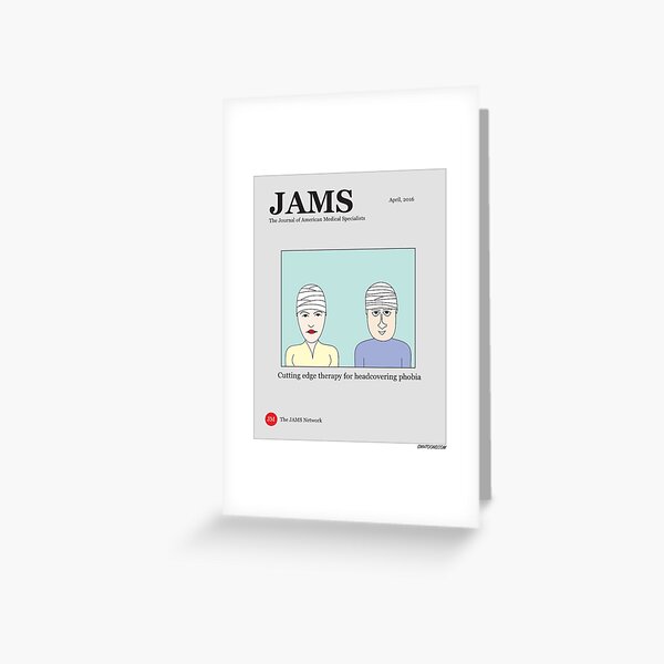 Cutting Edge therapy for head covering phobia Greeting Card
