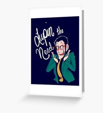 Lupin the Nerd Greeting Card