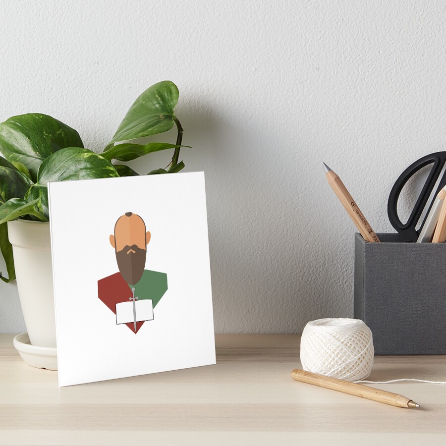 Item preview, Art Board Print designed and sold by mikbails.