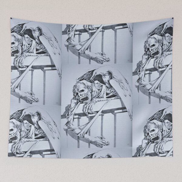Item preview, sailor skeleton designed and sold by Vintage Designs +.