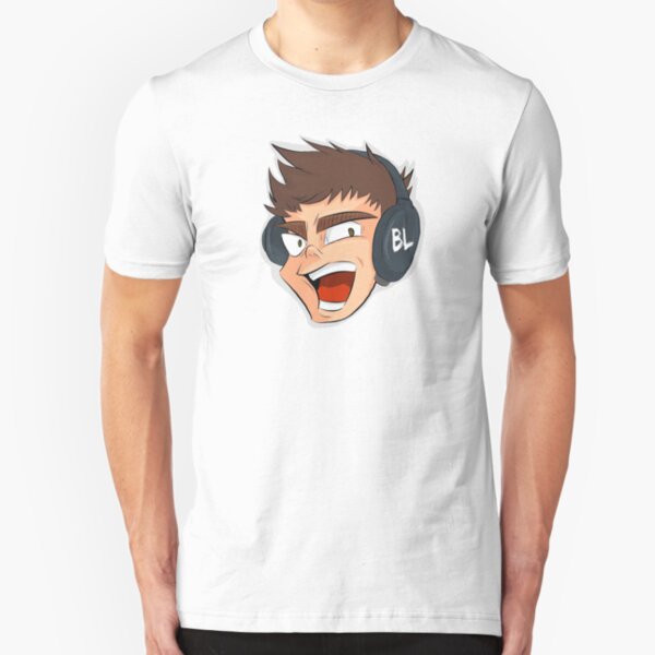 Lazarbeam - Fan Art Graphic Slim Fit T-Shirt
