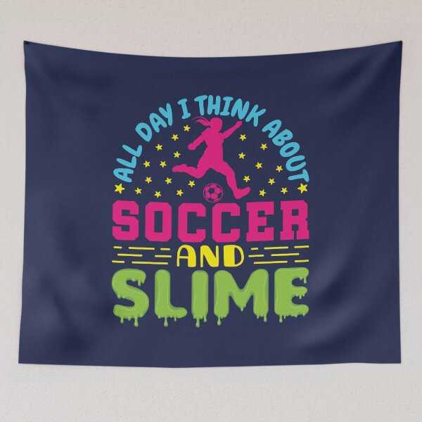 Item preview, Soccer And Slime designed and sold by jaygo.