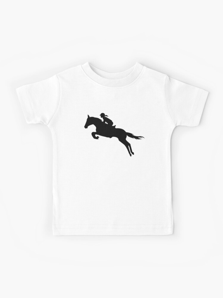 Cute English Riding Hunter Jumper Girl Riding Horse Tee Gift Cute English Riding Hunter Jumper Girl Riding Horse Tee Gift