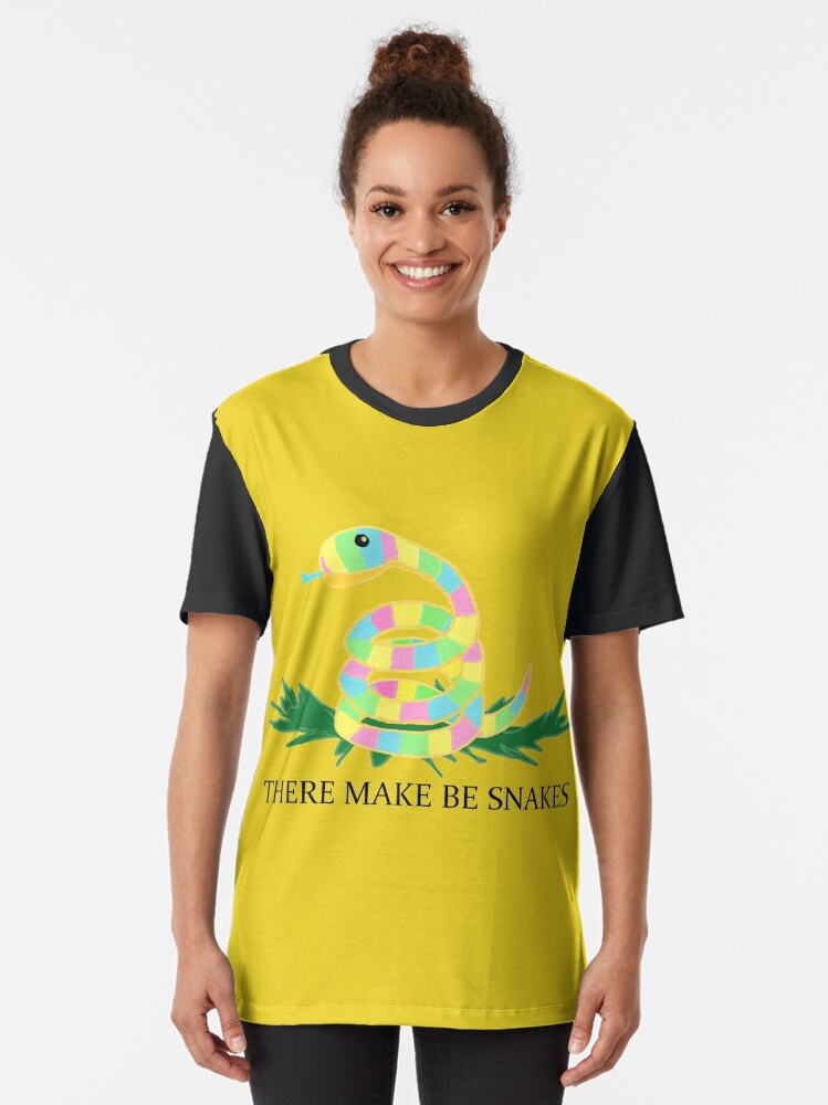 "There Make Be Snakes" Tshirt by JennyNicholson Redbubble
