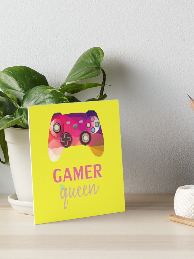Gamer Girl Funny Video Gaming Game Controller Graphic Gift