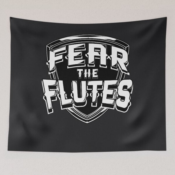 Item preview, FEAR THE FLUTES Music Design | Marching Band Art Gift designed and sold by melsens.