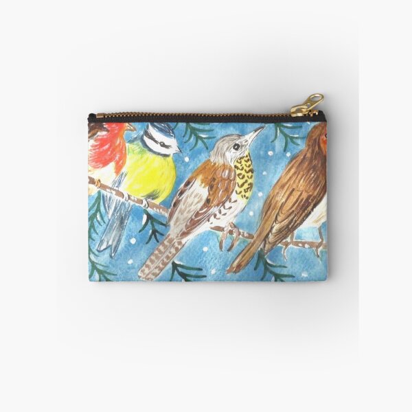 Item preview, Birds on a Branch in Snow designed and sold by Casimirasart.