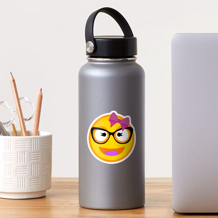 Cool Gear 16 Oz. Smiley Face Emoticon Bubbles Water Bottle