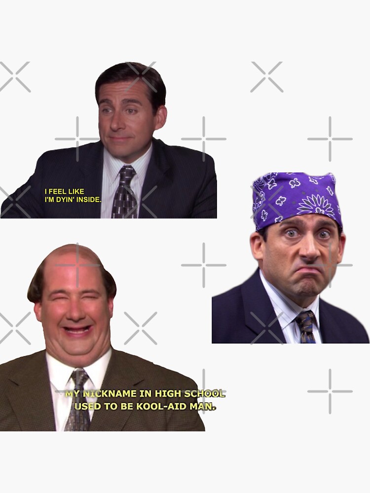 "The Office Quotes Sticker Pack" Sticker for Sale by abbyconnellyy