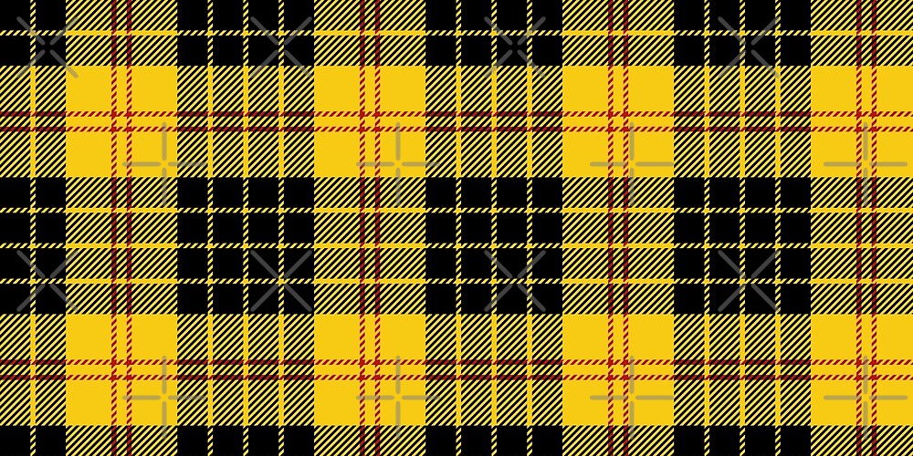 yellow tartan pants