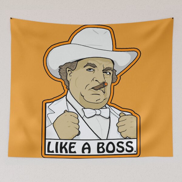 Item preview, Like a Boss (Hogg, that is.) designed and sold by Anna Welker.