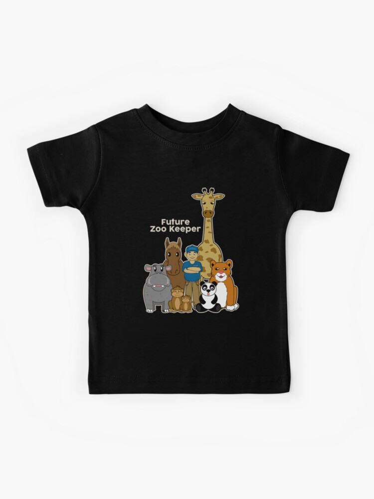 Future Zoo Keeper African Safari Boys Girls Shirt Gift