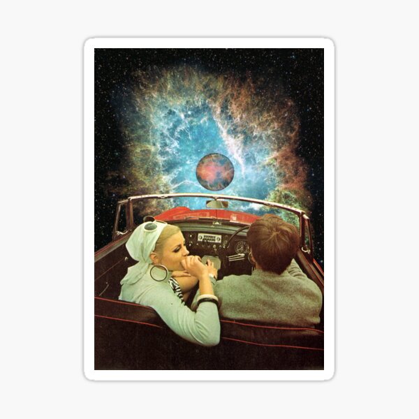 SPACE TRIP. Sticker