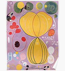 Hilma Af Klint Gruppe IV Nr. 7 Die zehn größten Erwachsenen Poster