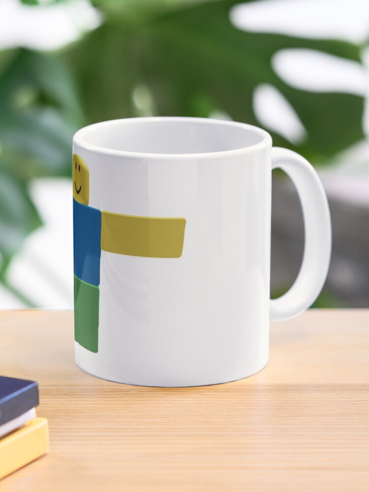 Roblox Noob T Pose Mug By Levonsan Redbubble - buff t pose noob roblox