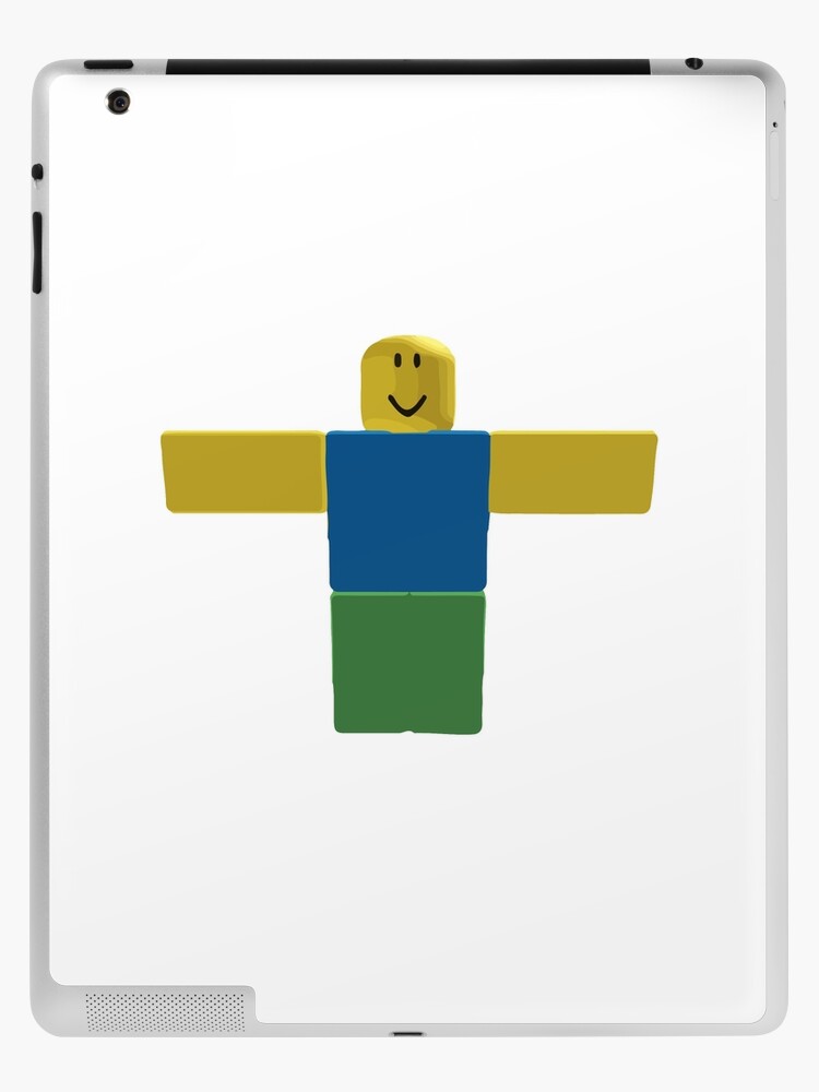 Roblox Noob T Pose Ipad Case Skin By Levonsan Redbubble - how to be a noob in roblox on ipad for free