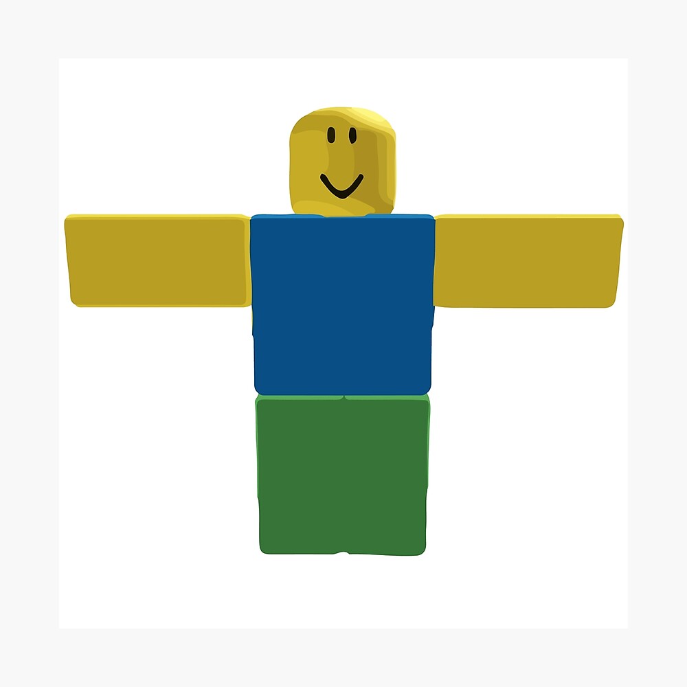 Easy Roblox Noob Drawing