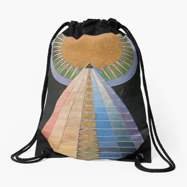 Altarpiece No 1 Group X Hilma Af Klint Drawstring Bag