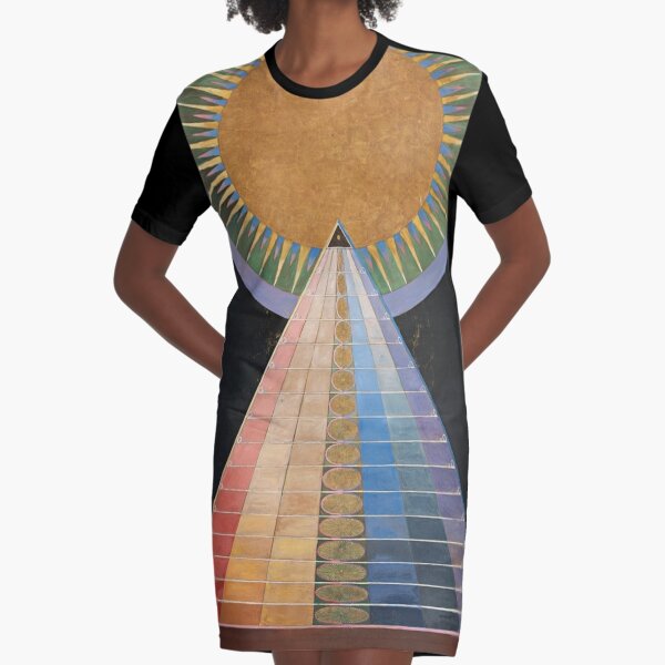 Altarpiece No 1 Group X Hilma Af Klint Graphic T-Shirt Dress