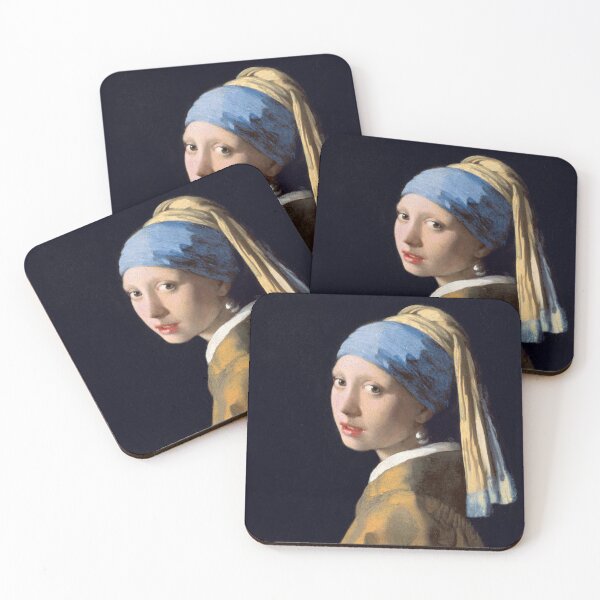Item preview, The girl with the pearl of Johannes Vermeer designed and sold by fourretout.