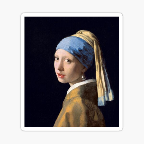 Item preview, The girl with the pearl of Johannes Vermeer designed and sold by fourretout.
