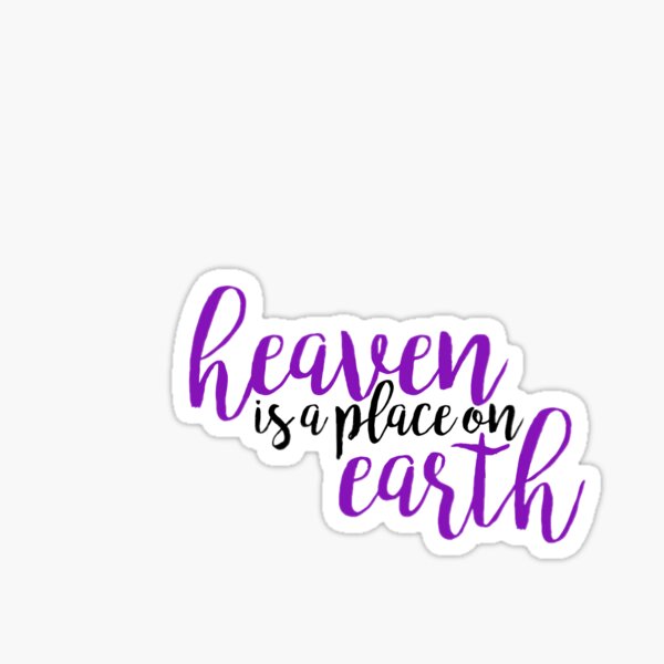 Item preview, Head Over Heels - Heaven is a Place on Earth designed and sold by bwayabby.