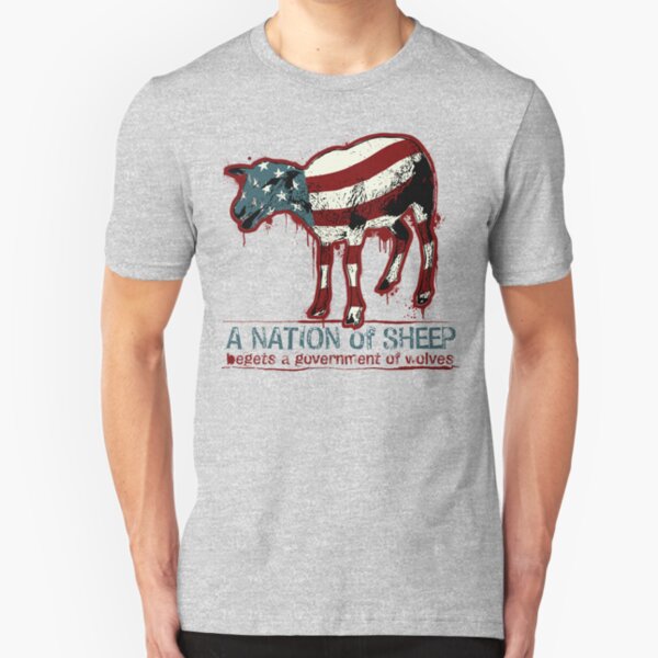A Nation of Sheep Slim Fit T-Shirt
