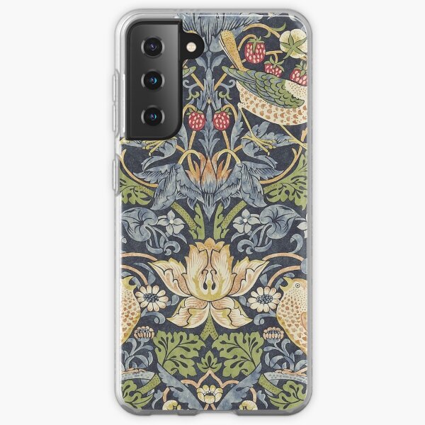 William Morris voleur de fraises original Coque souple Samsung Galaxy