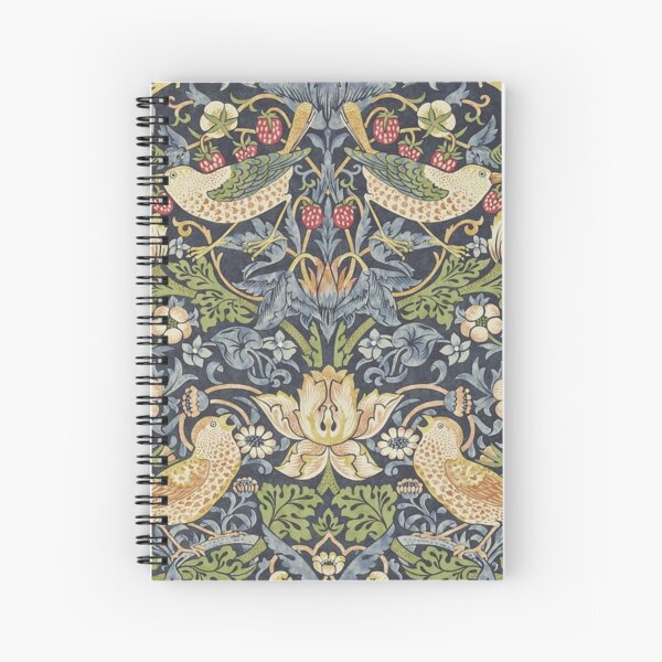 William Morris voleur de fraises original Cahier à spirale