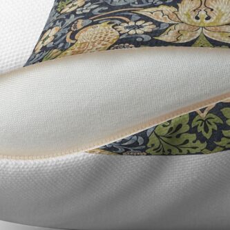 Alternate view of William Morris Strawberry Thief Original Throw Pillow