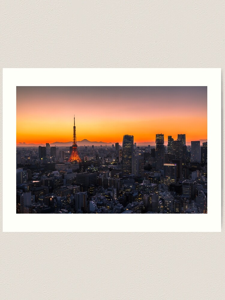 Alternate view of TOKYO 01 Art Print