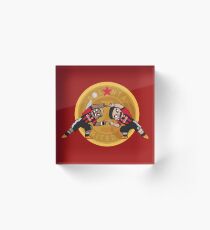 Atlanta Fusion - 1 Star Acrylic Block