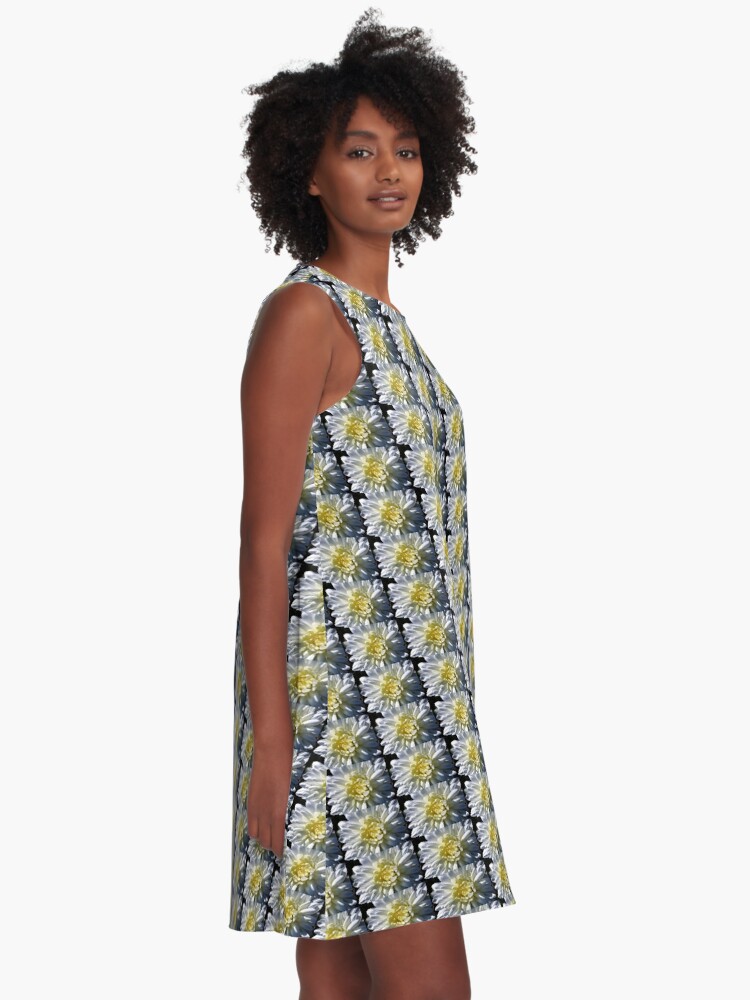 Alternate view of Chrysanthemum In Sunlight A-Line Dress