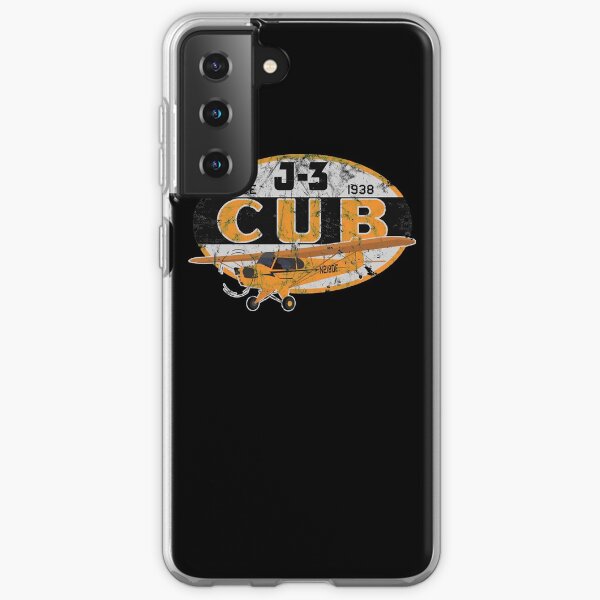 J-3 Cub "Since 1938" Classic Airplane Vintage Design Samsung Galaxy Soft Case