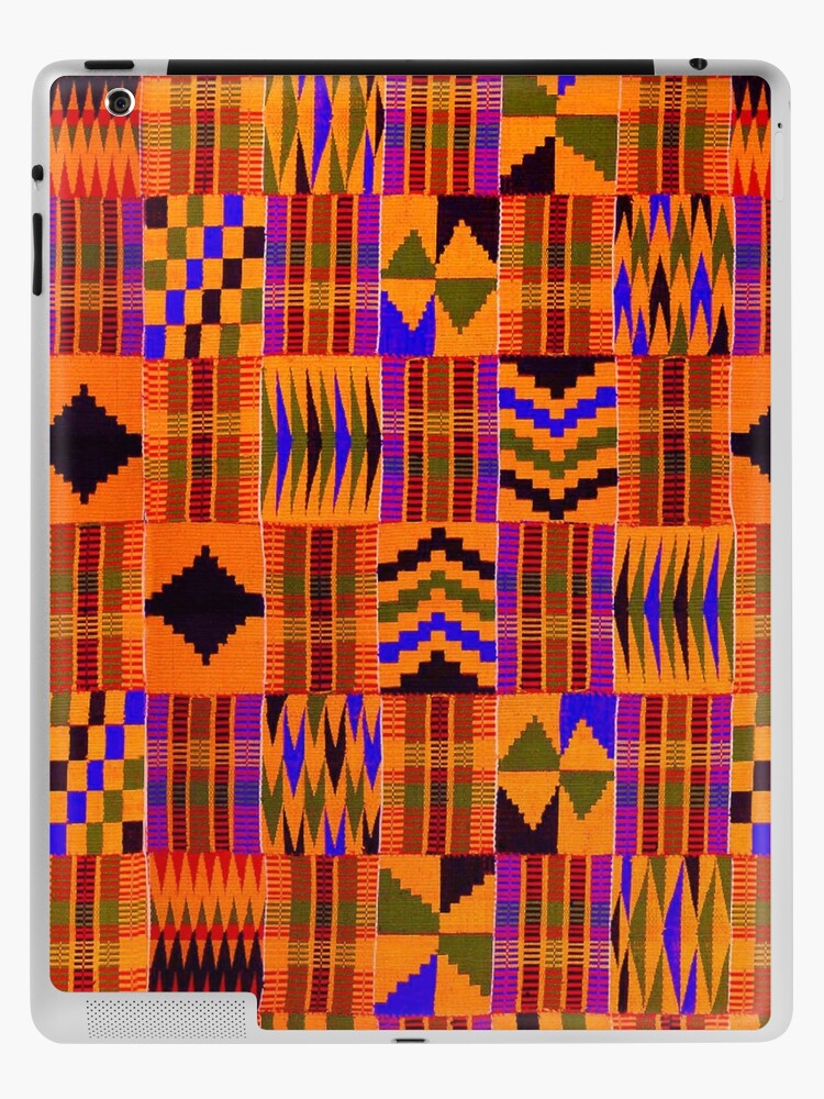 African Pattern, Authentic Kente Cloth Pattern, African Ghana Design  iPad Case & Skin for Sale by MagicSatchel