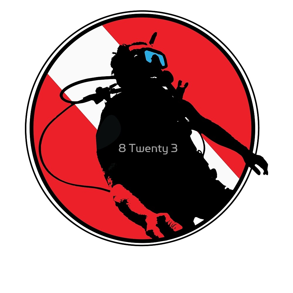 "Dive logo" by Bentaperture Redbubble