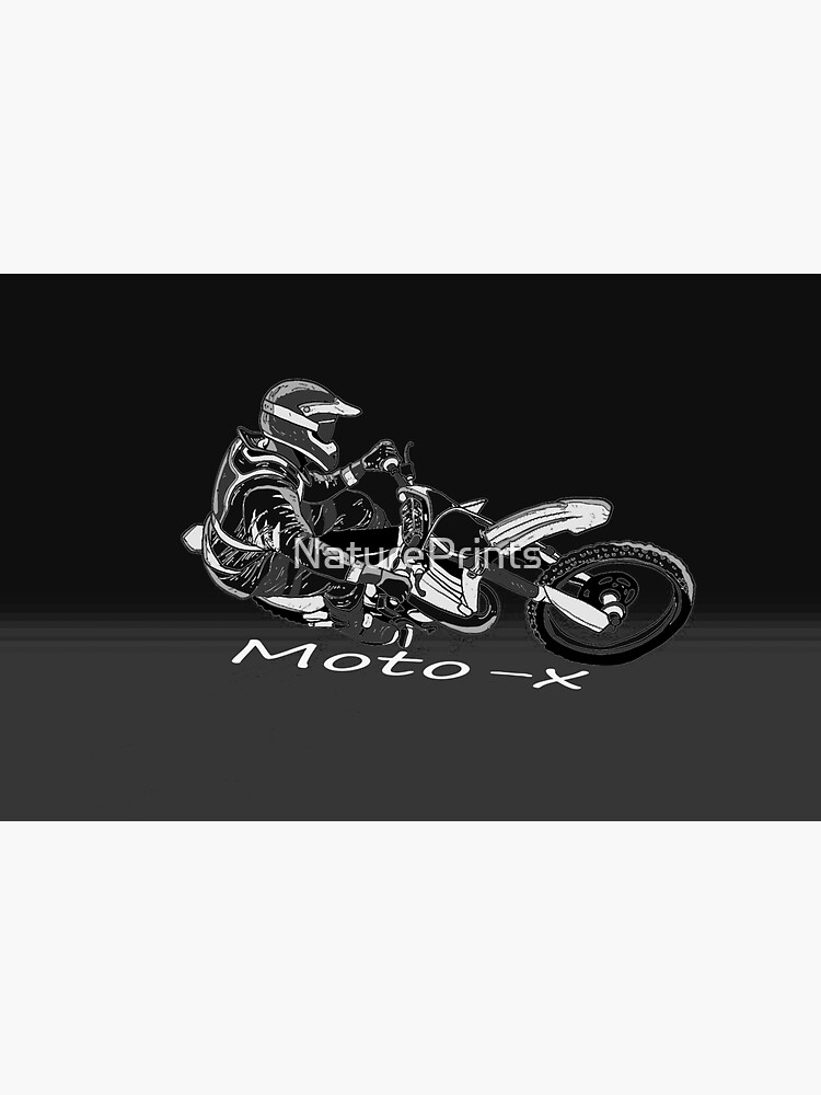 "MotoX Racer" Sticker by NaturePrints Redbubble