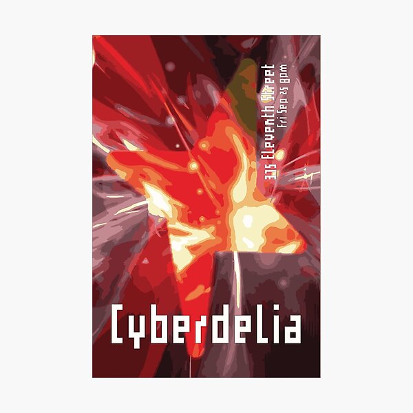 Artikel-Vorschau von Cyberdelia, designt und verkauft von D00MTRAIN.