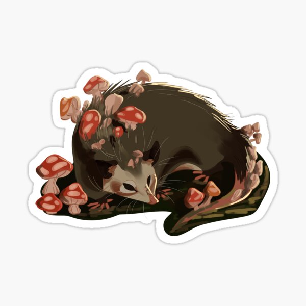 Item preview, MUSHROOM OPOSSUM designed and sold by rry-dawg.