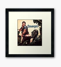 Clever Girl! Framed Print