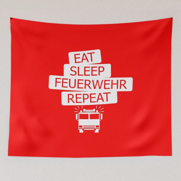 Item preview, Eat sleep fire department repeat designed and sold by rehatschek.