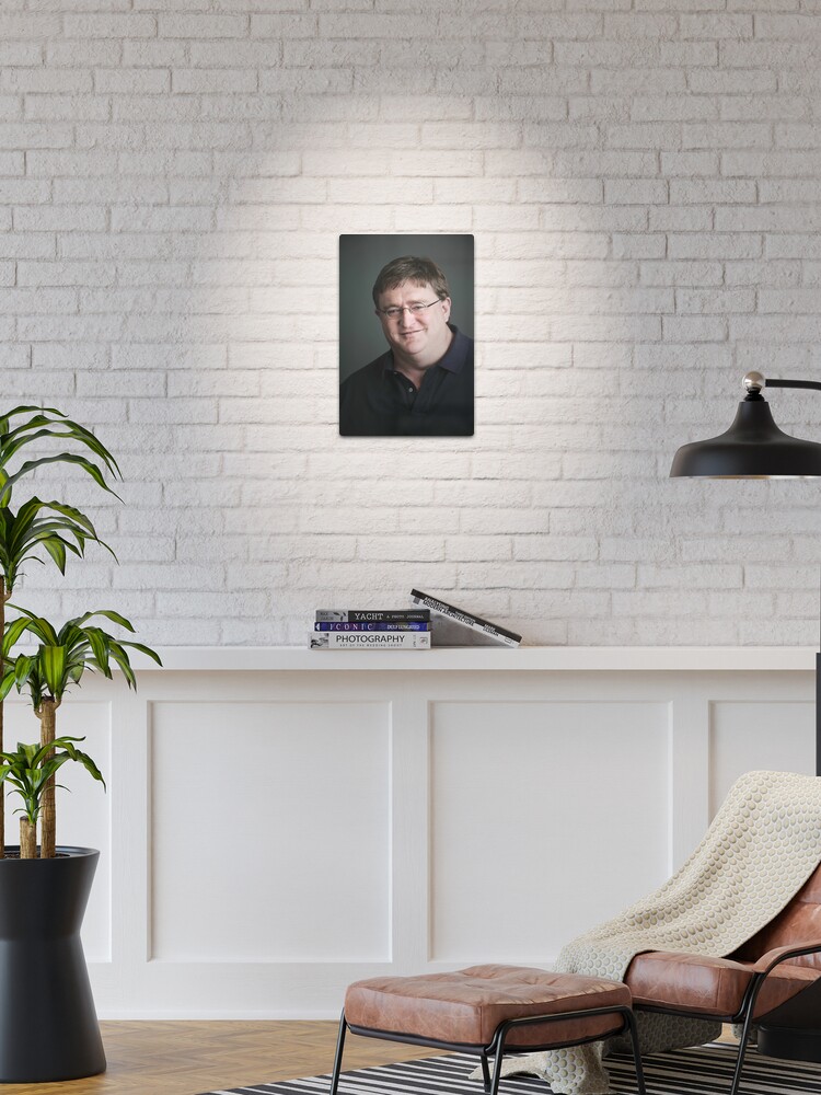 Gabe Newell Poster for Sale by pyro gay