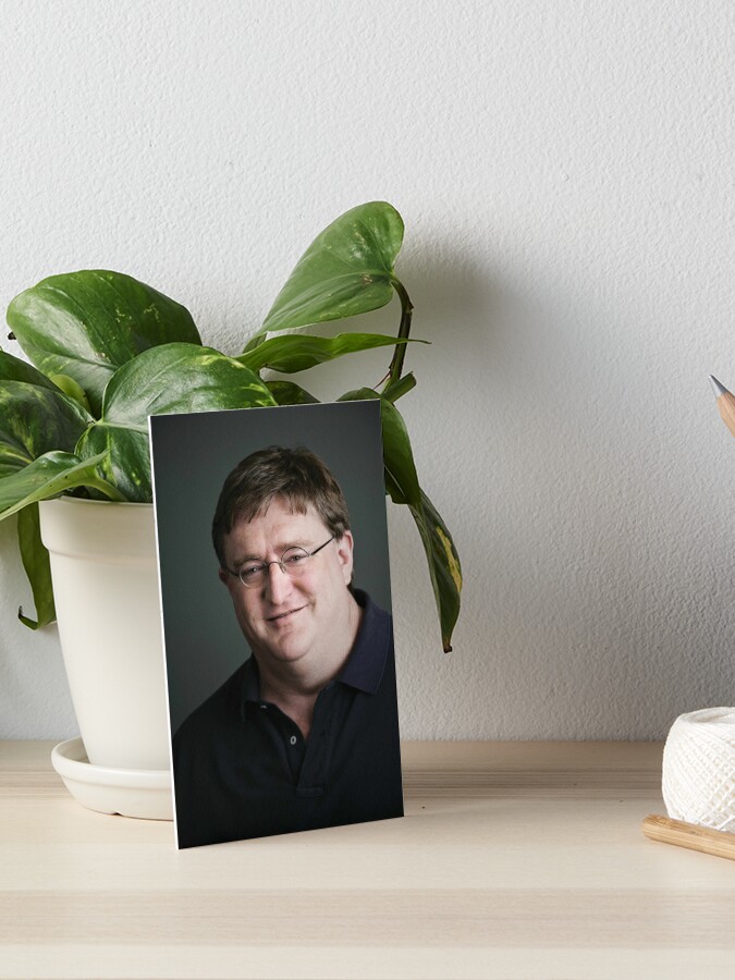 Gabe Newell Poster for Sale by pyro gay