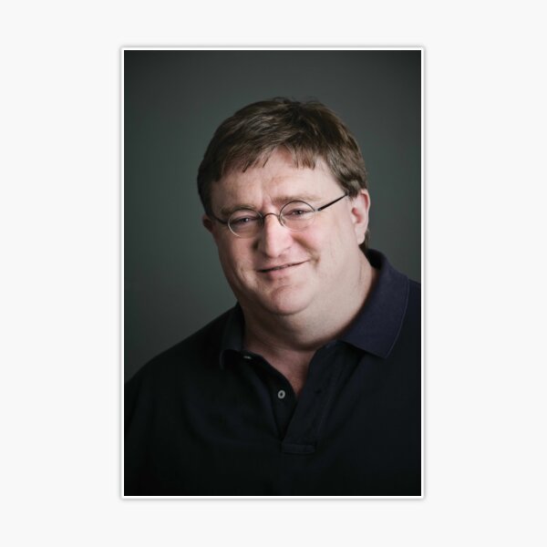 Gaben - Gabe Newell Meme Sticker for Sale by KiyomiShop