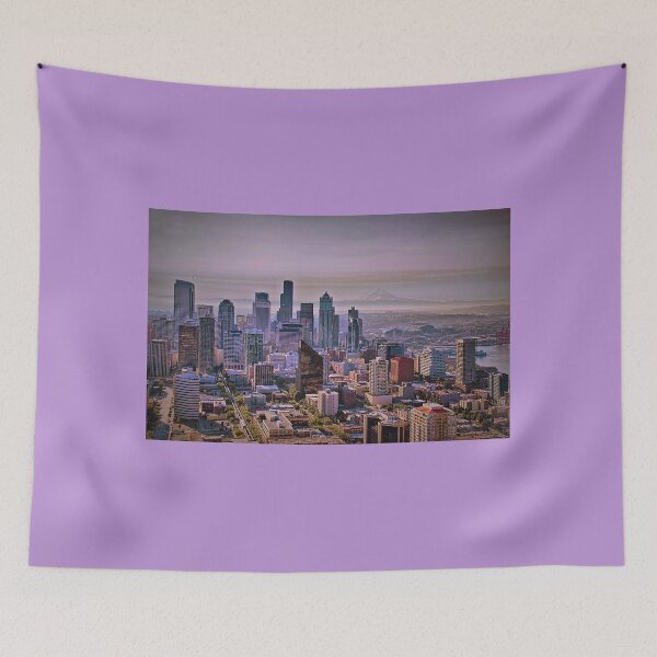 Item preview, USA. Seattle. Downtown. Sunrise. designed and sold by vadim19.