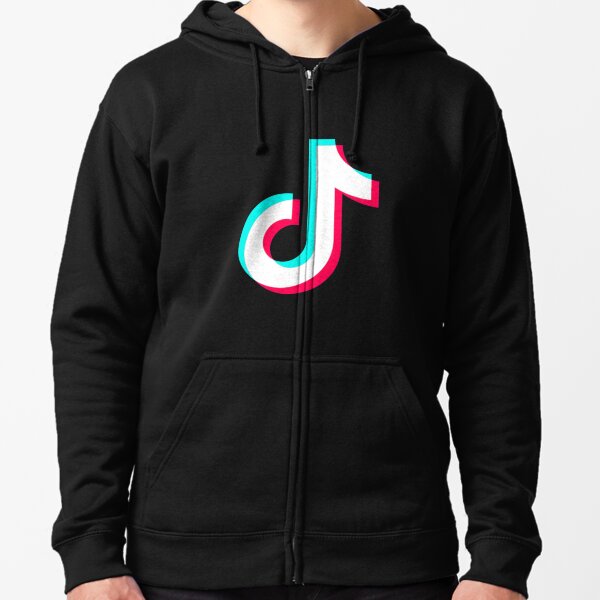 Tik Tok Sudadera con capucha y cremallera