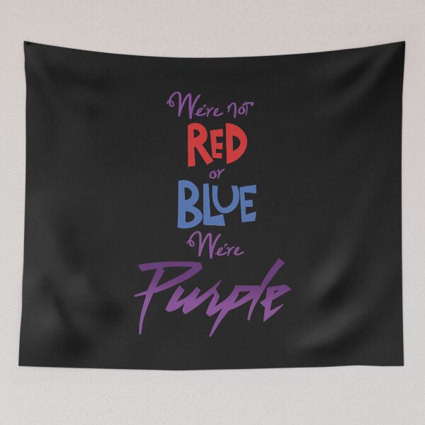 Item preview, Red Blue Purple designed and sold by Say-Something.