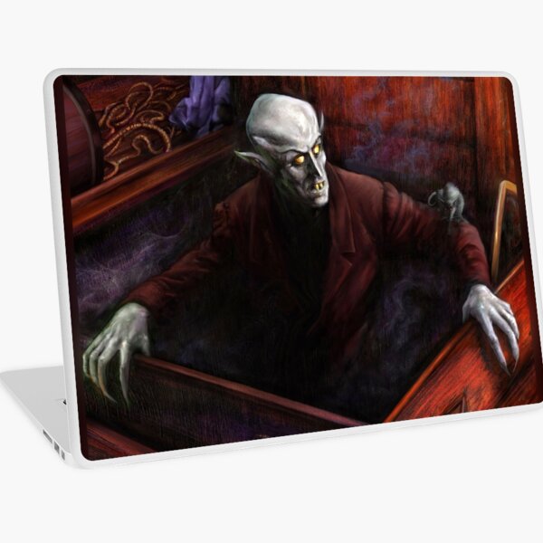 Dracula Nosferatu Vampire Laptop Skin