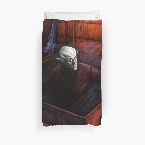 Dracula Nosferatu Vampire Duvet Cover